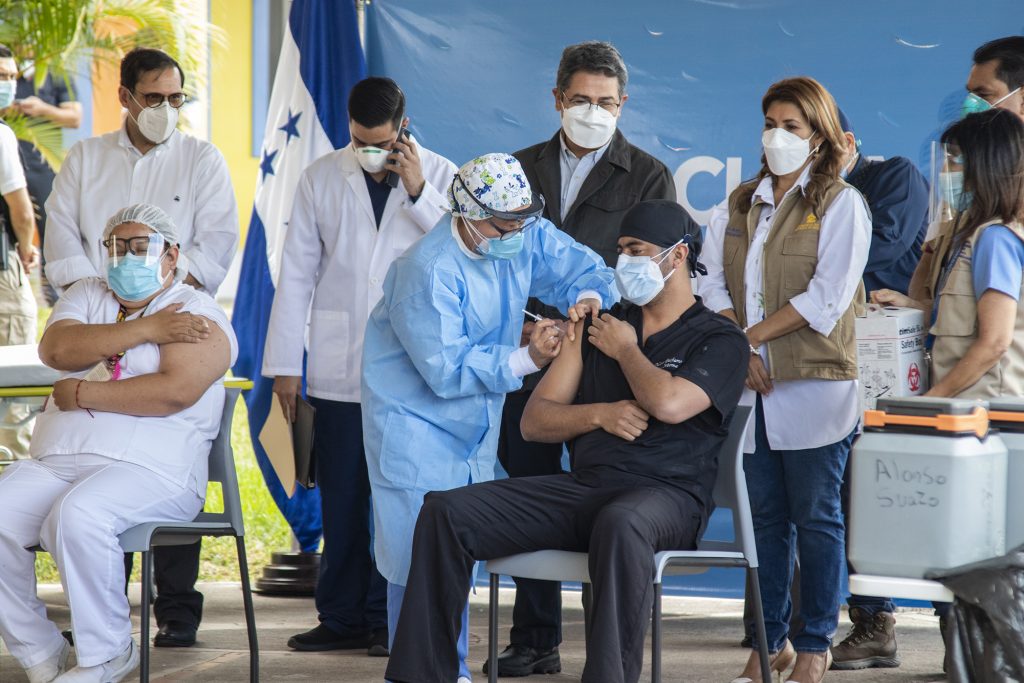 vacunación COVID Centroamérica