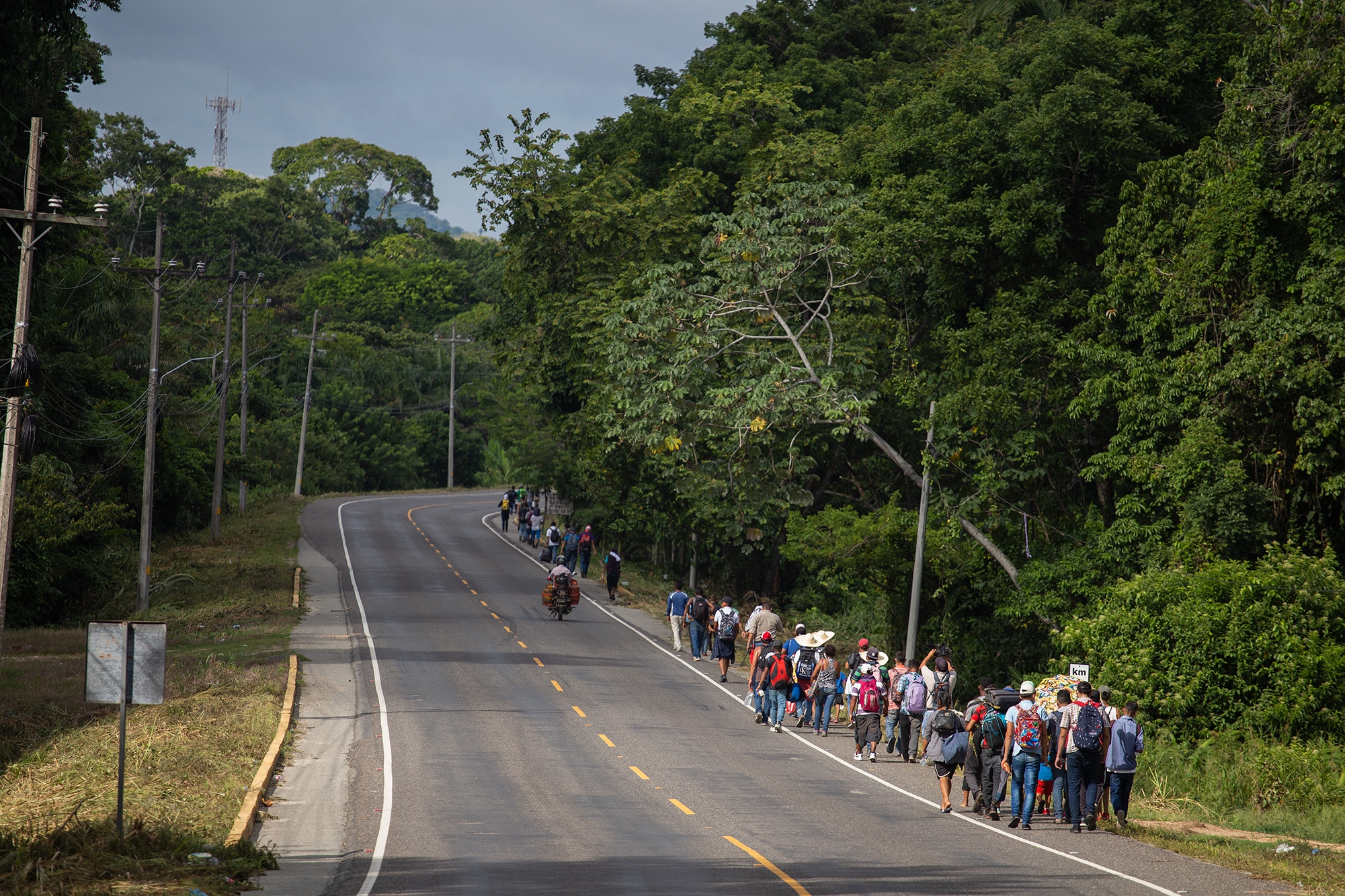 caravana del migrante | 2021 | Honduras | San Pedro Sula