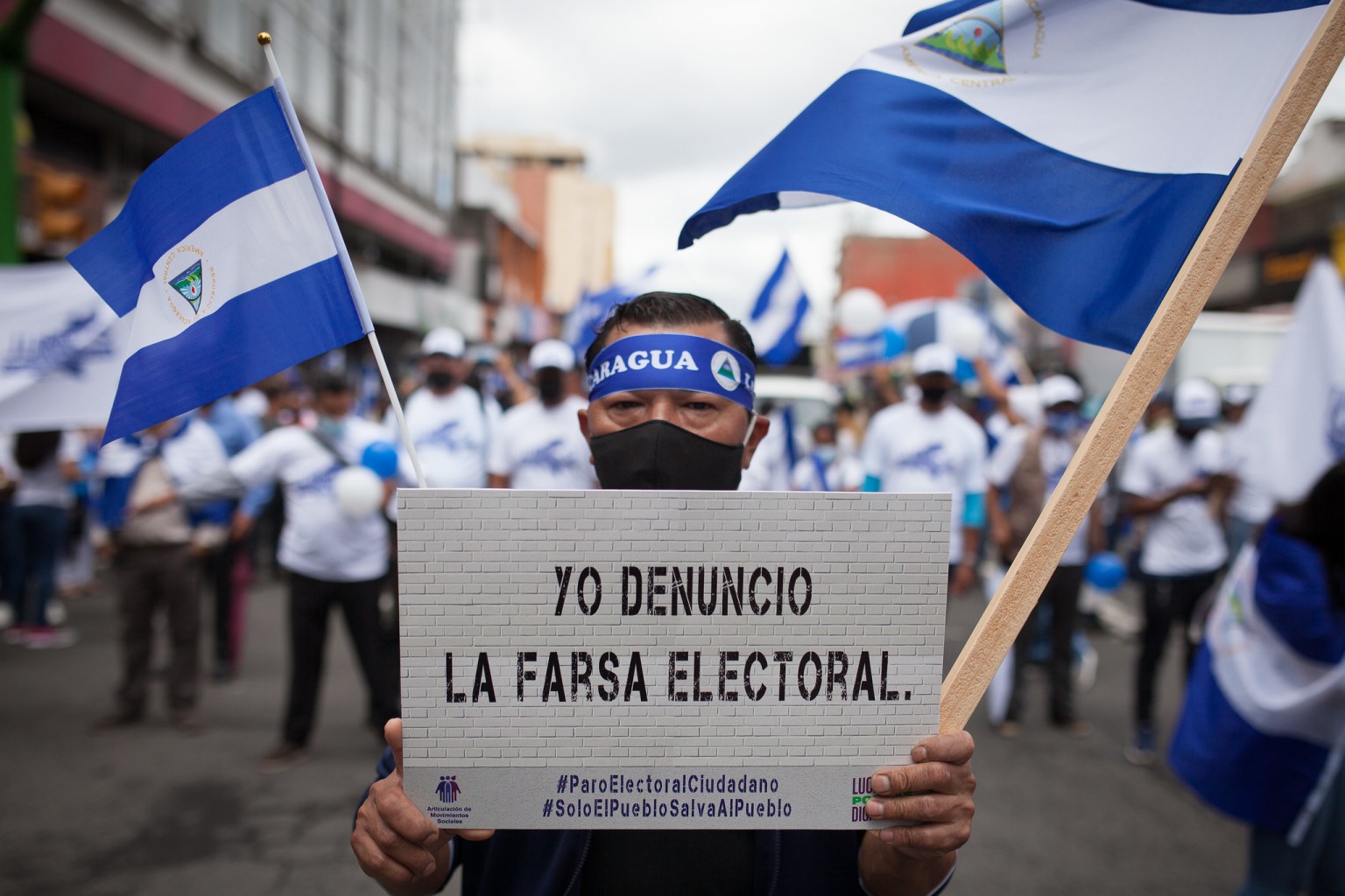 la farsa electoral | Nicaragua