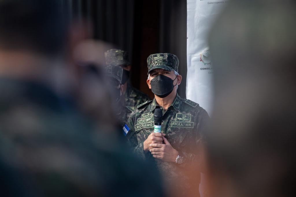 Tito Livio Moreno, jefe del Estado Mayor Conjunto de las Fuerzas Armadas de Honduras | 2021
