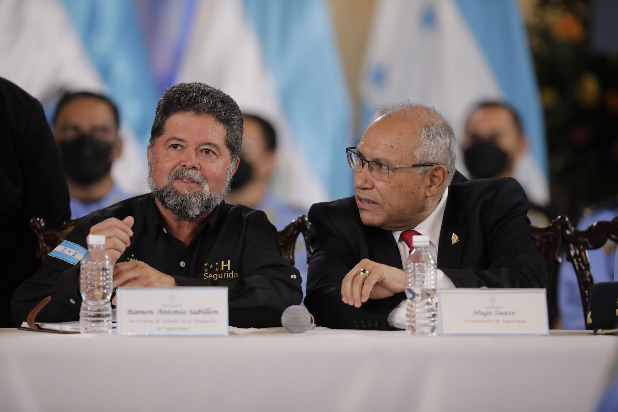 Estados de excepción ministro Ramón Sabillón Xiomara Castro emula a Nayib Bukele al anunciar estados de excepción Plan Integral para el Tratamiento de la Extorsión y Delitos Conexos Plan de Control Territorial pandillas en Honduras 2022 PMOP