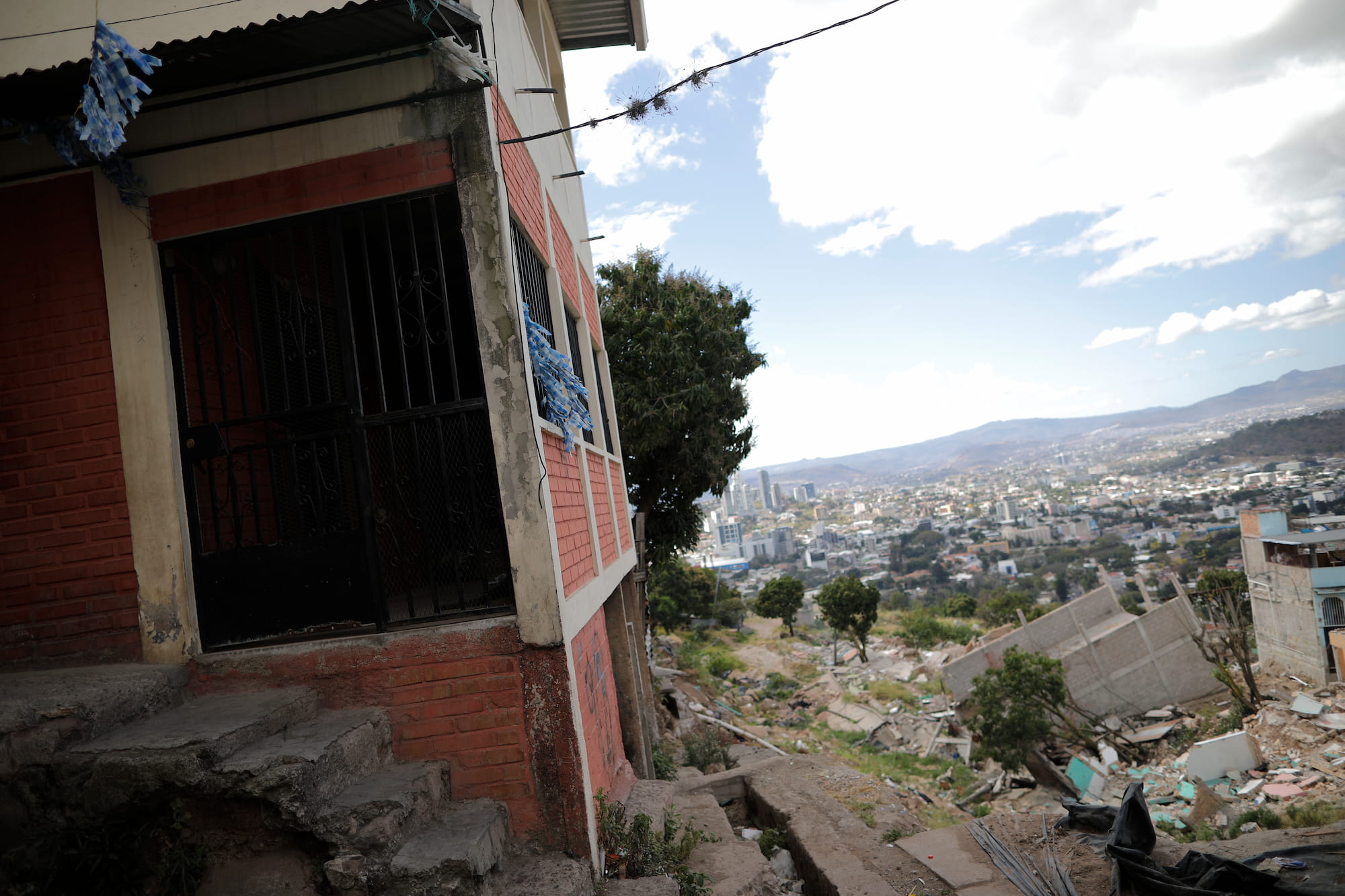 Ciudad Mateo Tegucigalpa Honduras río Guacerique 2023 casas destruidas colonia Guillen