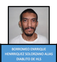 diablito el líder de la mara MS13 El Salvador Borromeo Enrrique Henrriquez Solorzano alias diablito de HLS