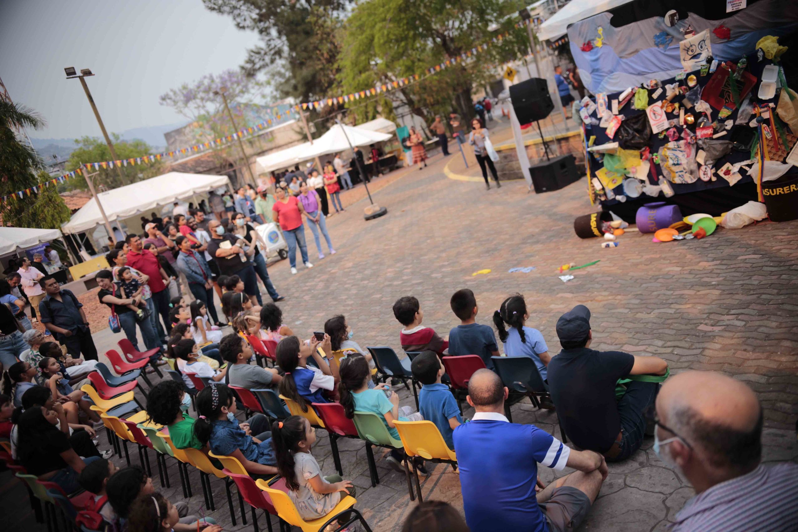 Las actividades se realizaron en el Centro Cultural de España en Tegucigalpa (CCET), Babelia 3.0 y en el Redondel de Los Artesanos. FotoCC/Fernando Destephen