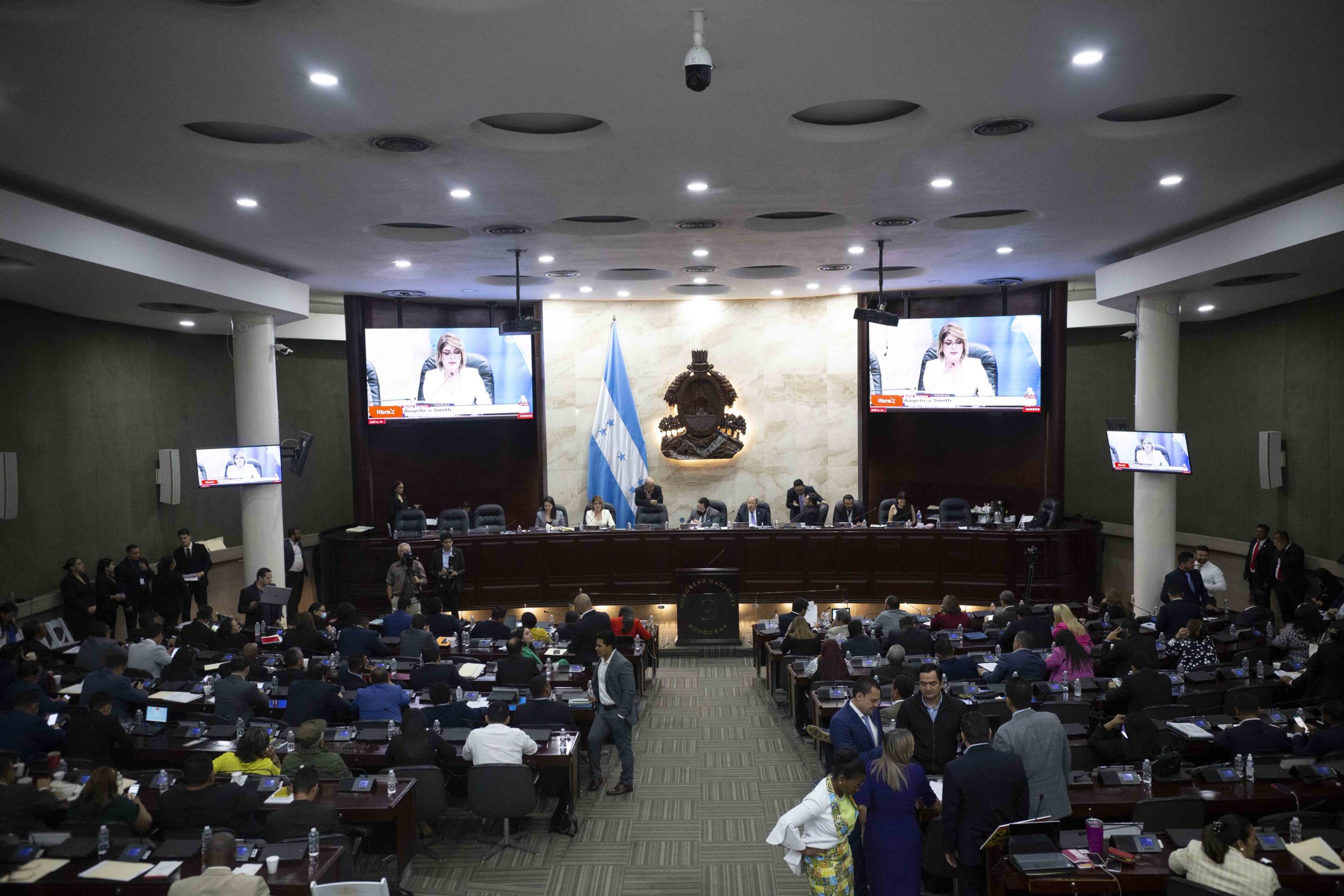 Sesión ordinaria del Congreso Nacional en Tegucigalpa. Foto CC/Fernando Destephen