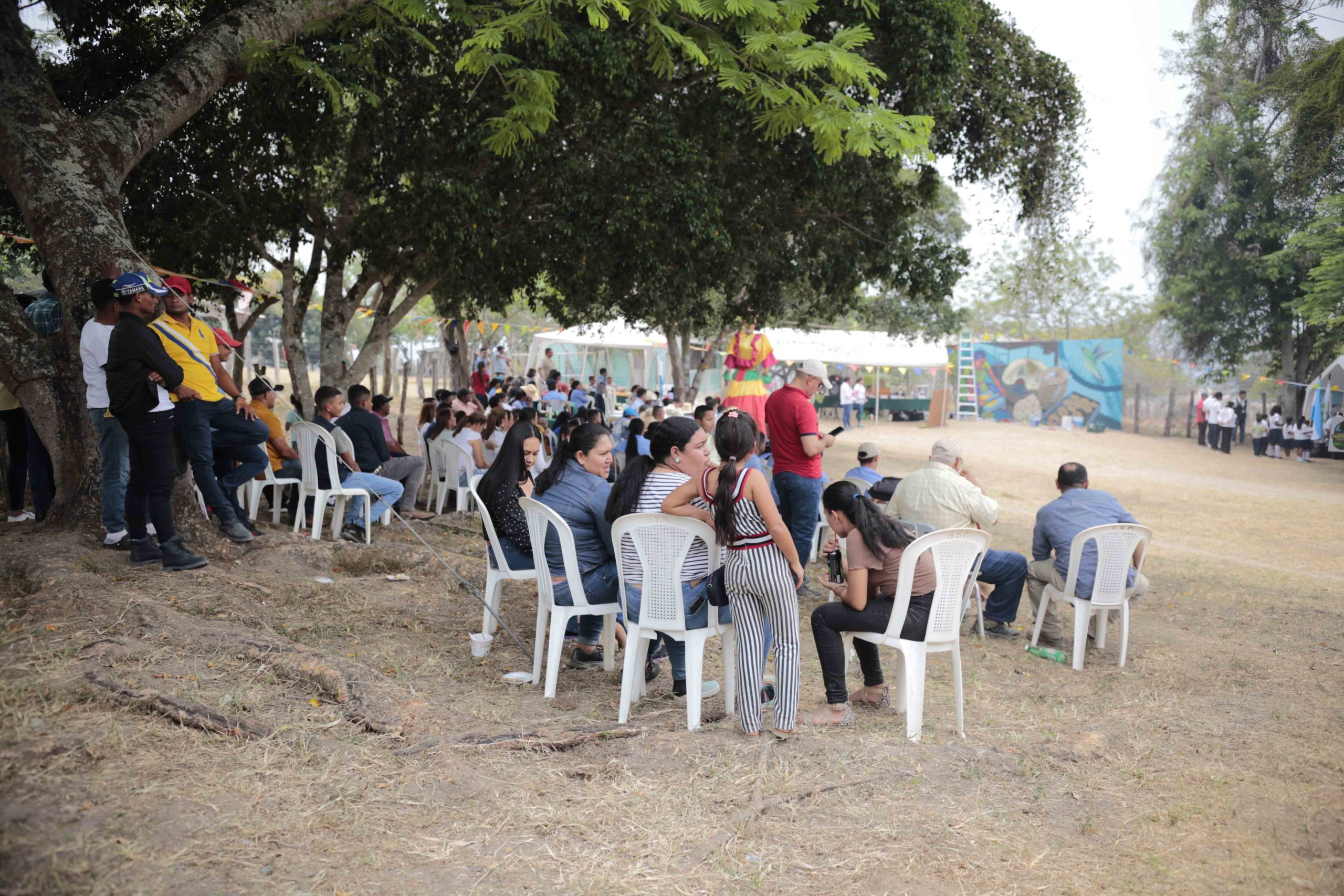 Feria del Teosinte en la comunidad Sagay, Gualaco, Olancho. Foto CC/Fernando Destephen.