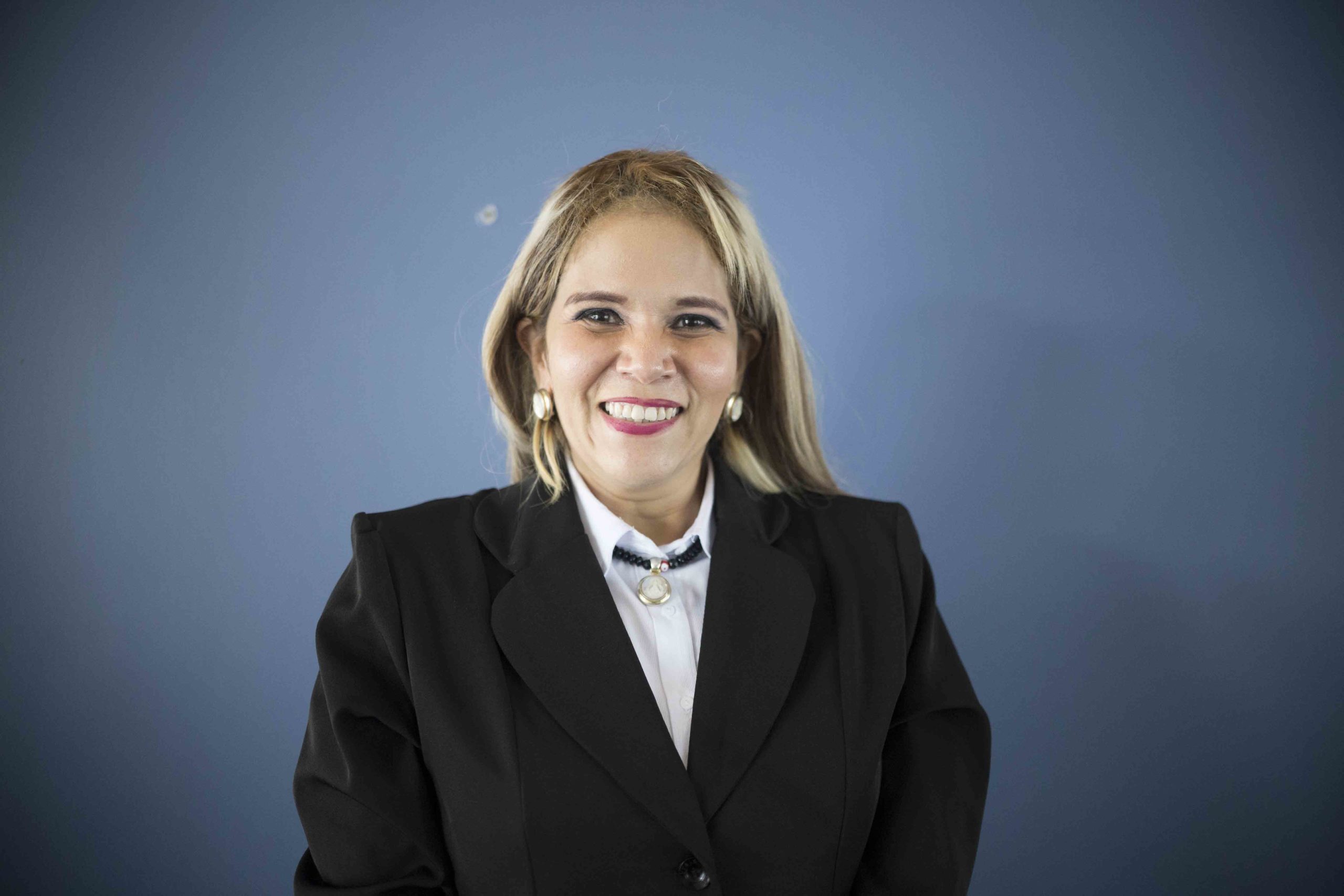 Jenny Almendares, primera candidata a fiscal general o fiscal adjunta. Foto CC\Fernando Destephen