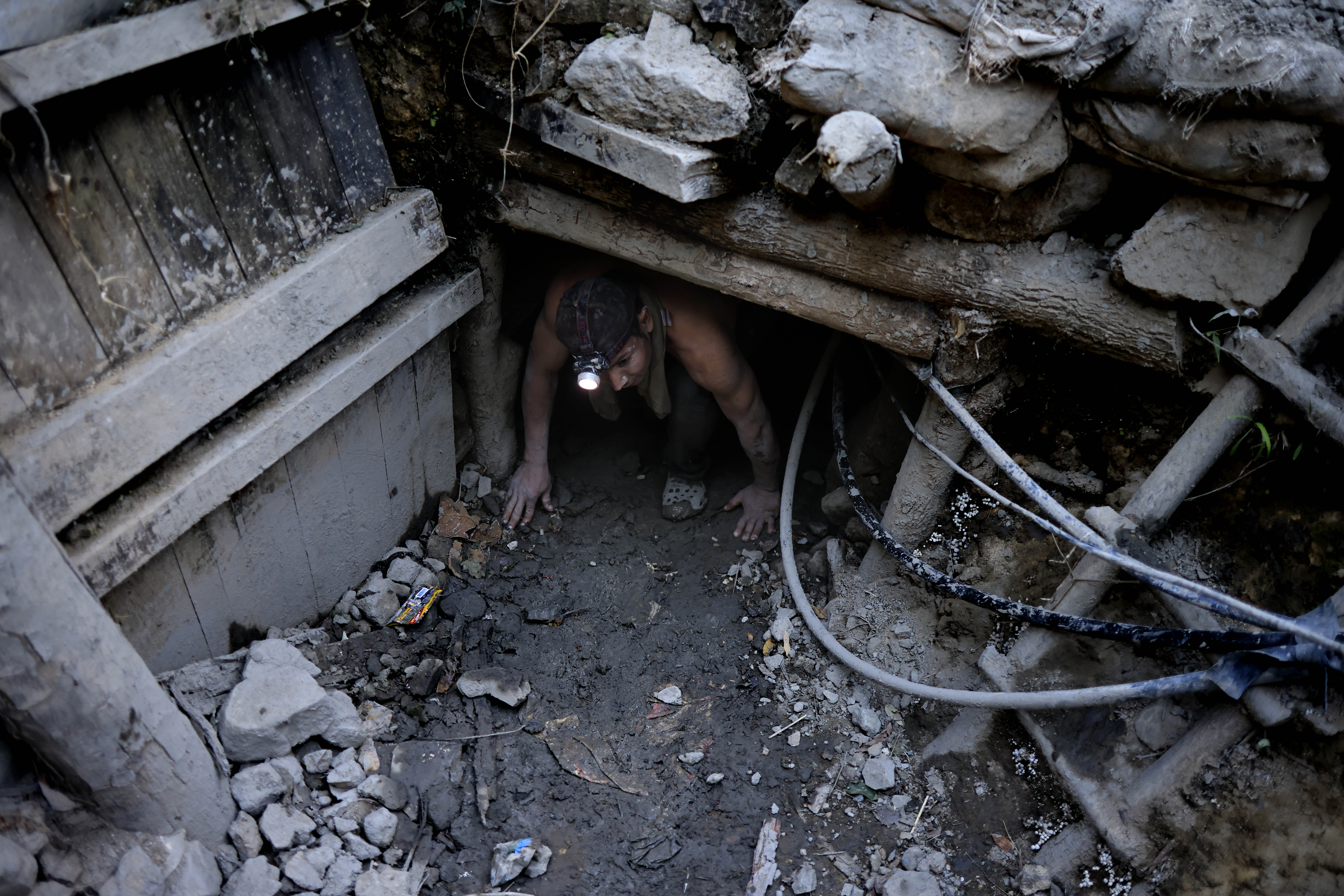 Muchos de los mineros han muerto soterrados, y otros por enfermedades pulmonares. El Corpus, febrero de 2024. Foto CC/Jorge Cabrera