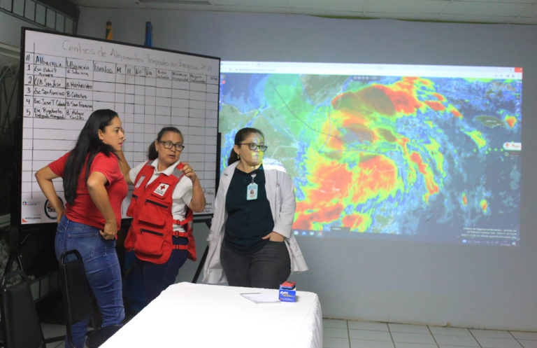 Sede del Comité de Emergencia Municipal en El Progreso, Yoro. 15 de noviembre de 2024. Foto CC / Amílcar Izaguirre.