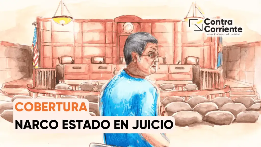 Reproducir Cobertura Narcoestado en juicio