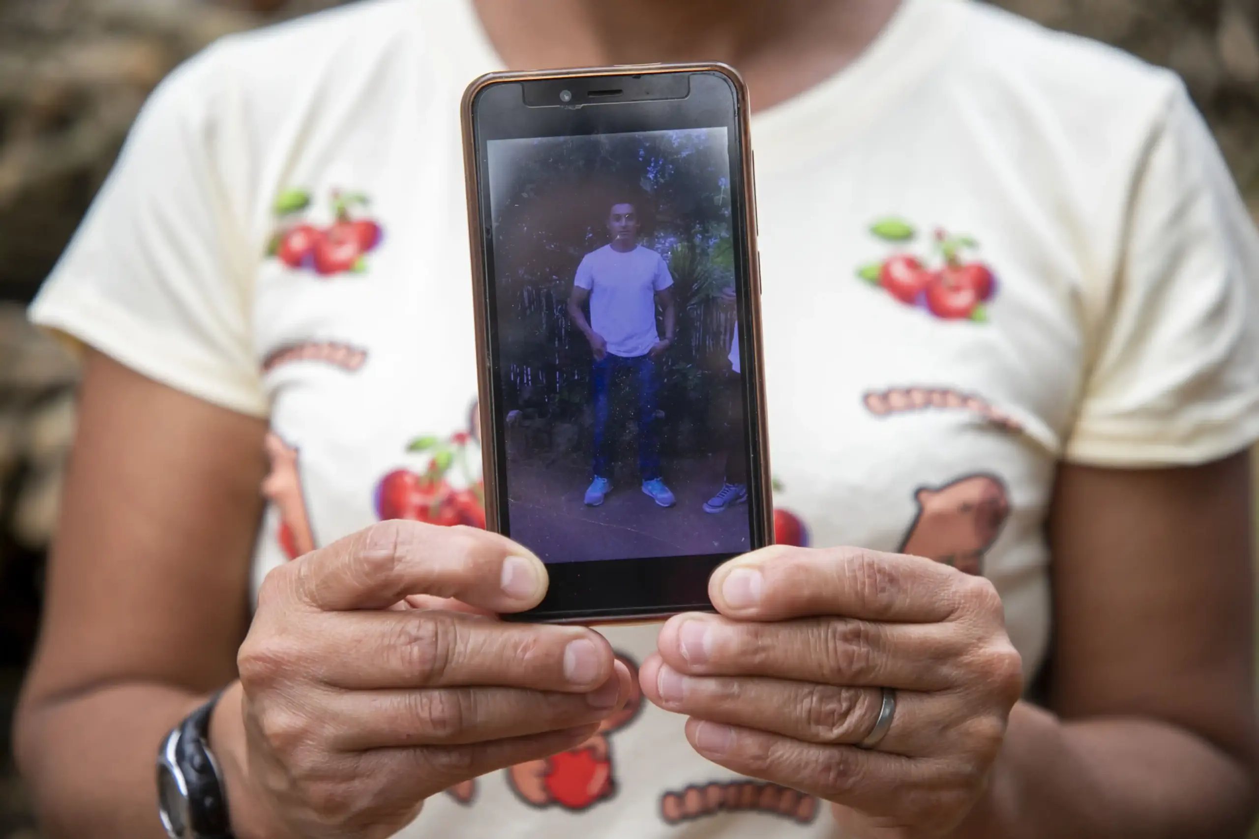 fotografía más reciente de su hijo Edy Bautista - Contra Corriente