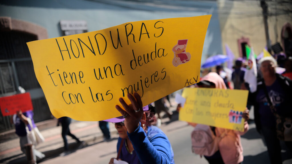 2024-03-07-Protesta-8M-TGU-Mujeres - Contra Corriente